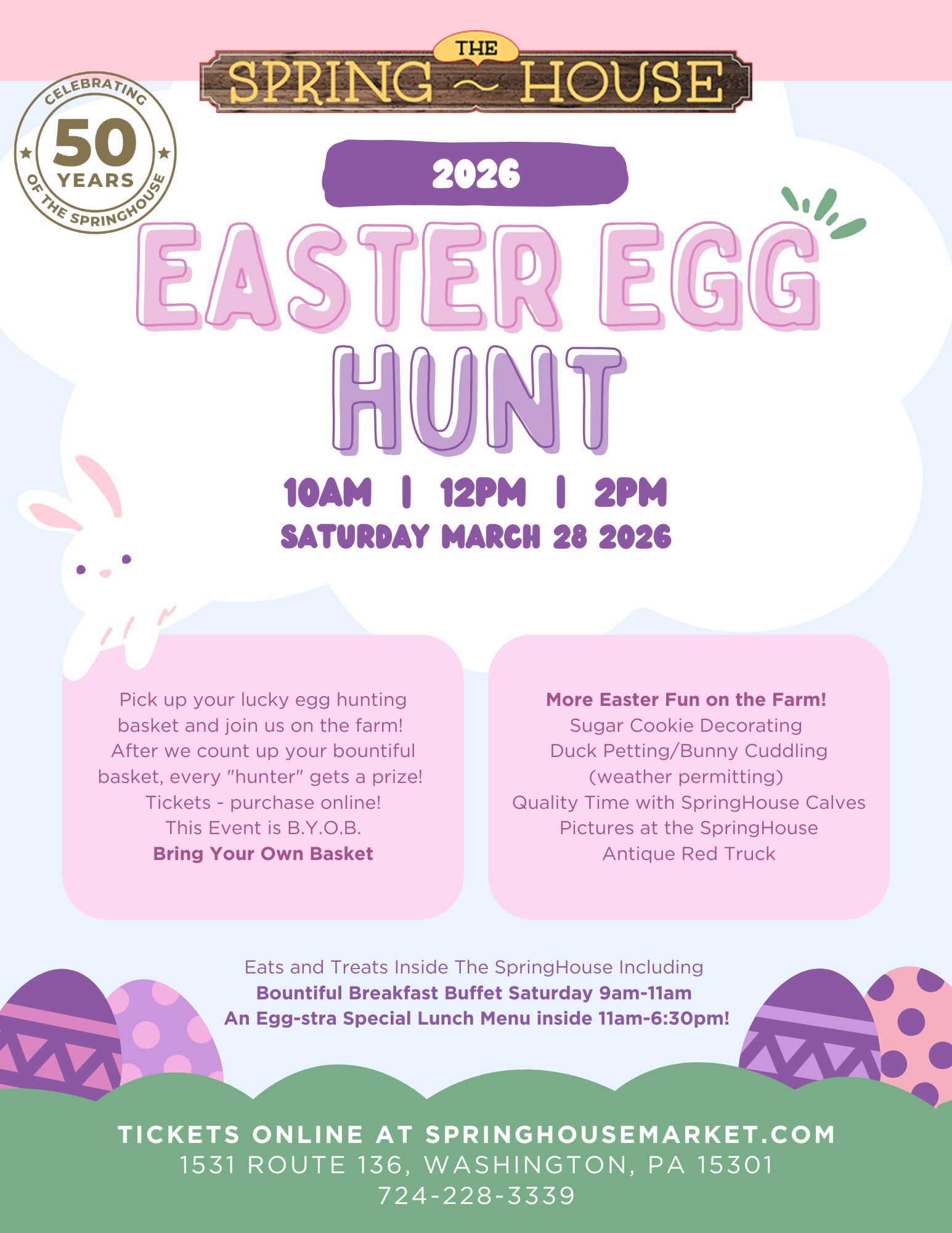 Easter Egg Hunt Flier